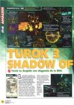 Scan of the review of Turok 3: Shadow of Oblivion published in the magazine Magazine 64 34, page 1