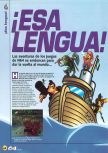 Scan of the article ¡Esa lengua! published in the magazine Magazine 64 34, page 1