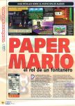 Scan de la preview de Paper Mario paru dans le magazine Magazine 64 35, page 6