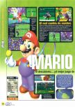 Scan of the preview of Mario Tennis published in the magazine Magazine 64 35, page 5