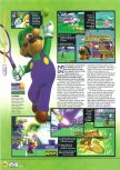 Scan of the preview of Mario Tennis published in the magazine Magazine 64 35, page 5