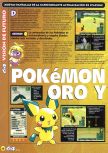 Scan of the preview of Pokemon Stadium 2 published in the magazine Magazine 64 36, page 11