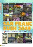 Scan of the review of San Francisco Rush 2049 published in the magazine Magazine 64 36, page 1