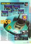 Scan of the review of San Francisco Rush 2049 published in the magazine Magazine 64 36, page 2