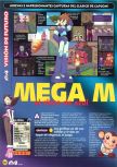 Scan of the preview of Mega Man 64 published in the magazine Magazine 64 37, page 6