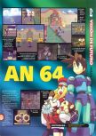 Scan de la preview de Mega Man 64 paru dans le magazine Magazine 64 37, page 7