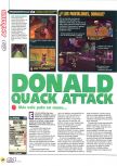 Scan du test de Donald Duck: Quack Attack paru dans le magazine Magazine 64 37, page 1