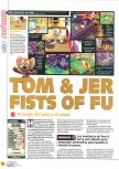 Scan of the review of Tom & Jerry in Fists of Furry published in the magazine Magazine 64 37, page 1