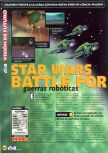 Scan of the preview of Star Wars: Episode I: Battle for Naboo published in the magazine Magazine 64 38, page 8