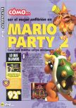 Scan of the walkthrough of Mario Party 2 published in the magazine Magazine 64 38, page 1