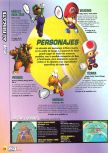 Scan of the walkthrough of Mario Tennis published in the magazine Magazine 64 38, page 3