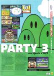 Scan of the preview of Mario Party 3 published in the magazine Magazine 64 39, page 2