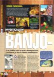 Scan of the preview of Banjo-Tooie published in the magazine Magazine 64 39, page 1