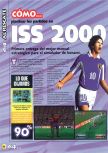 Scan of the walkthrough of International Superstar Soccer 2000 published in the magazine Magazine 64 39, page 1
