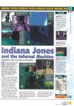 Scan de la preview de Indiana Jones and the Infernal Machine paru dans le magazine Magazine 64 39, page 1