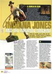 Scan de la preview de Indiana Jones and the Infernal Machine paru dans le magazine Magazine 64 40, page 6