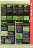 Scan of the walkthrough of International Superstar Soccer 2000 published in the magazine Magazine 64 40, page 2