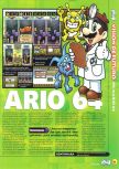 Scan de la preview de Dr. Mario 64 paru dans le magazine Magazine 64 42, page 3