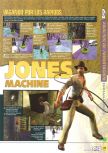 Scan du test de Indiana Jones and the Infernal Machine paru dans le magazine Magazine 64 43, page 2