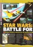 Scan of the review of Star Wars: Episode I: Battle for Naboo published in the magazine Magazine 64 43, page 1