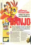 Scan of the walkthrough of Banjo-Tooie published in the magazine Magazine 64 43, page 1
