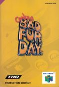 Scan of manual of Conker's Bad Fur Day