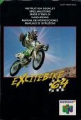 Scan of manual of Excitebike 64