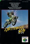 Scan de la notice de Excitebike 64