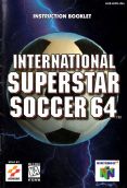 Scan of manual of International Superstar Soccer 64