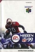 Scan of manual of Madden NFL 99
