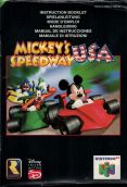 Scan of manual of Mickey's Speedway USA