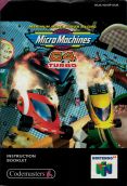 Scan of manual of Micro Machines 64 Turbo