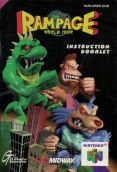 Scan of manual of Rampage World Tour