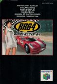 Scan of manual of Ridge Racer 64