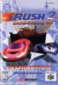 Scan of manual of Rush 2: Extreme Racing