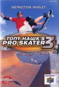 Scan de la notice de Tony Hawk's Pro Skater 3