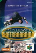 Scan of manual of Tony Hawk's Skateboarding