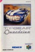 Scan of manual of Top Gear OverDrive